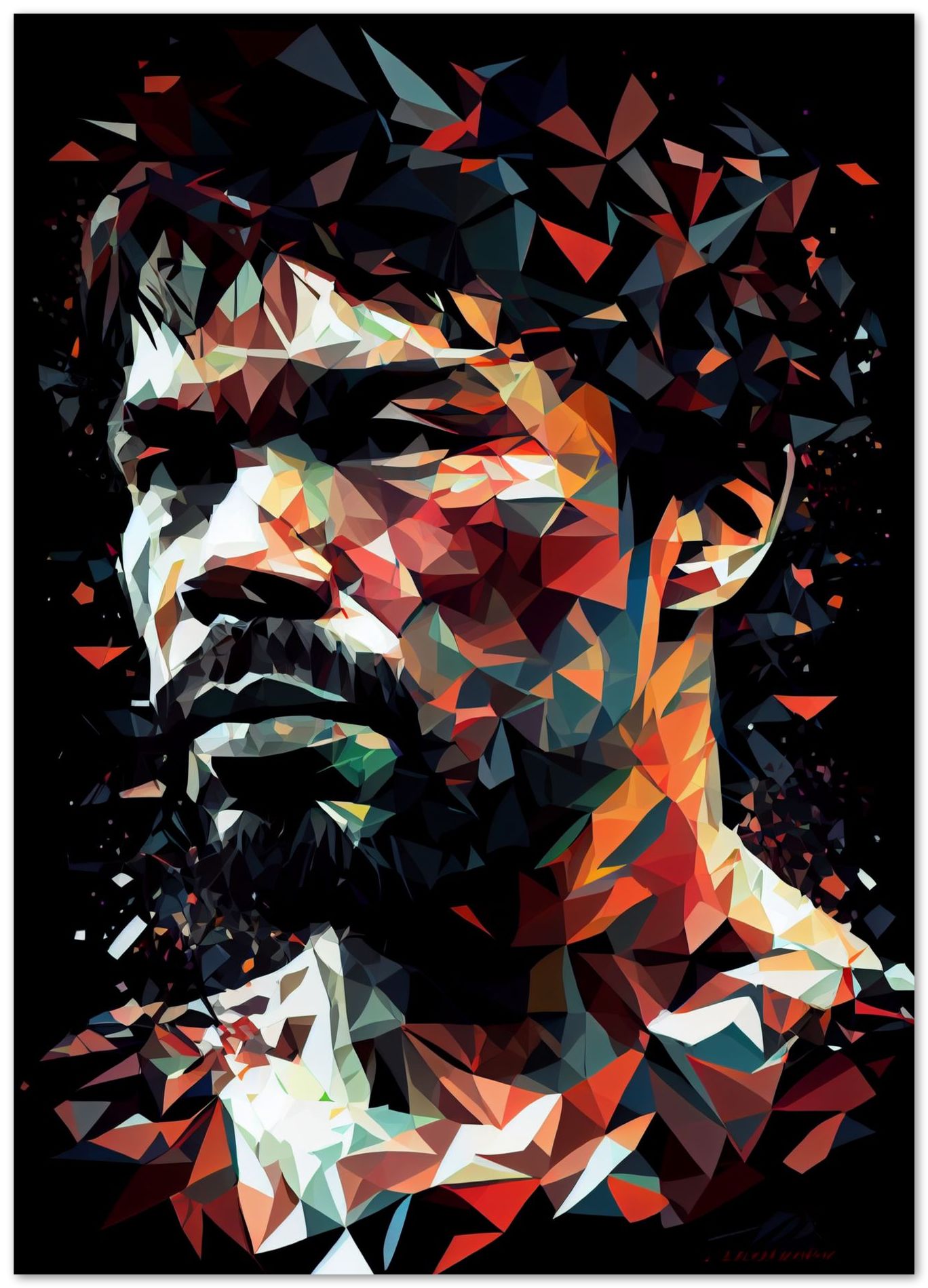 Manny Pacquiao Low Poly - @WpapArtist