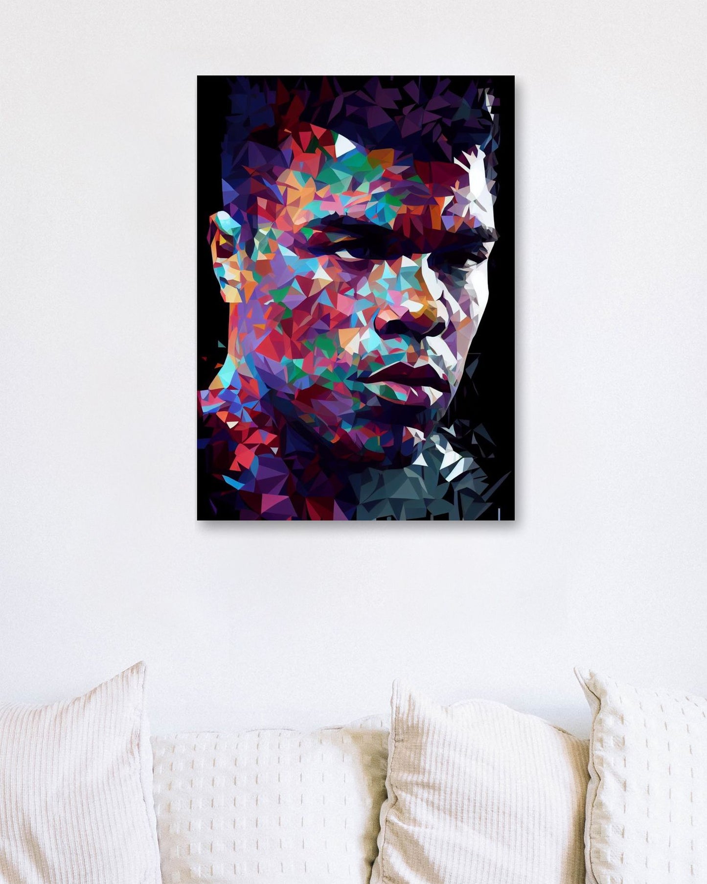 Muhammad Ali Low Poly - @WpapArtist