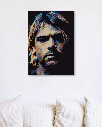 Kurt Cobain Vector - @WpapArtist