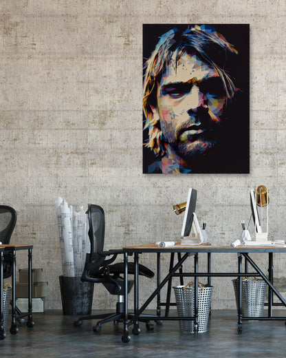 Kurt Cobain Vector - @WpapArtist