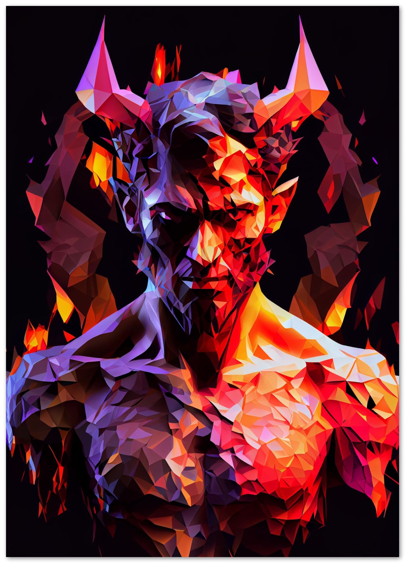 Lucifer Low Poly - @WpapArtist