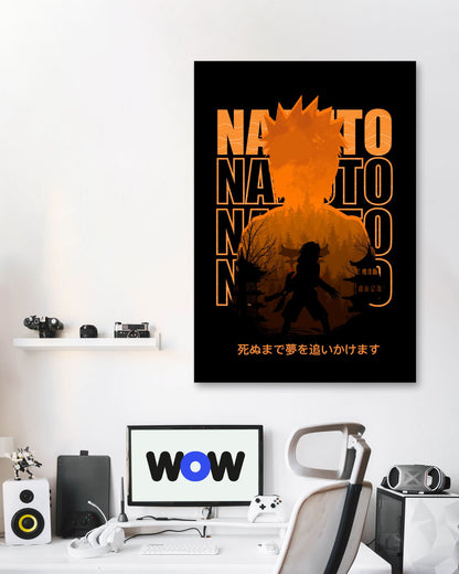 Naruto Negative illustration - @WoWLovers