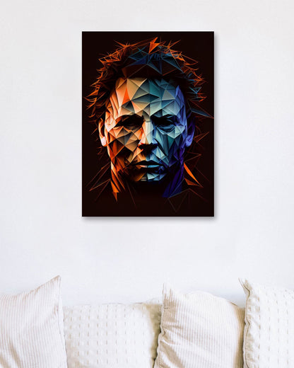 Michael Myers Low Poly - @WpapArtist