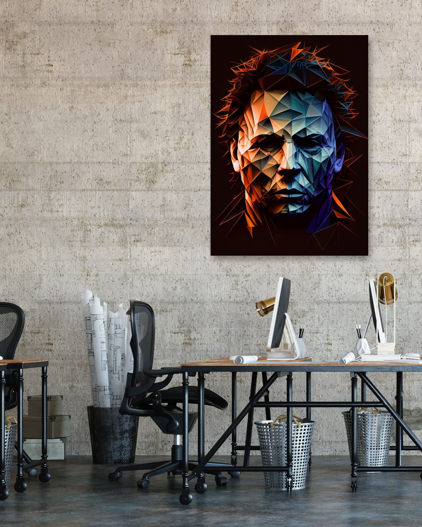 Michael Myers Low Poly - @WpapArtist