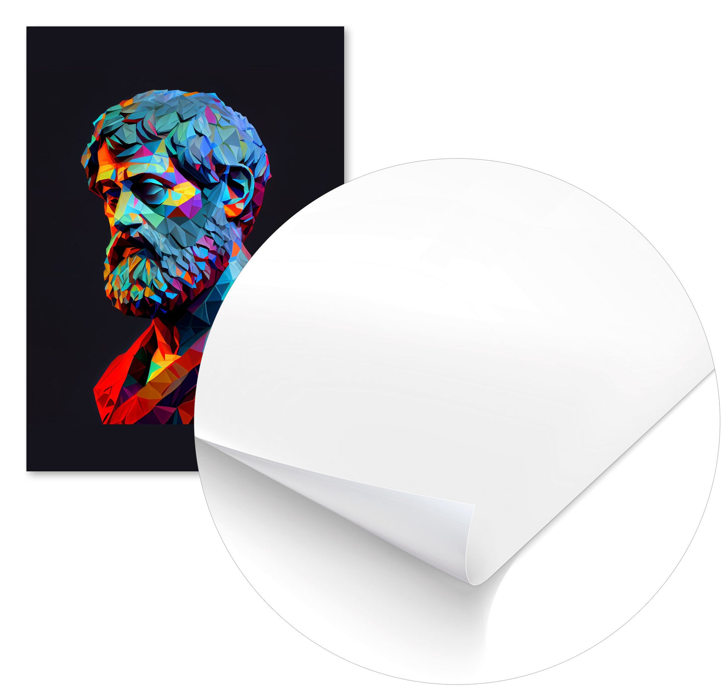 Aristotle Low Poly - @WpapArtist