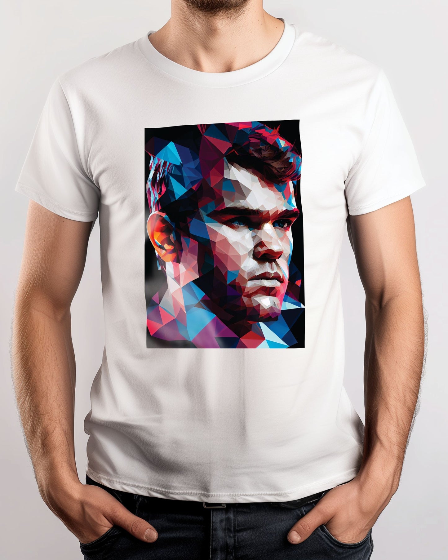 Magnus Carlsen Low Poly - @WpapArtist