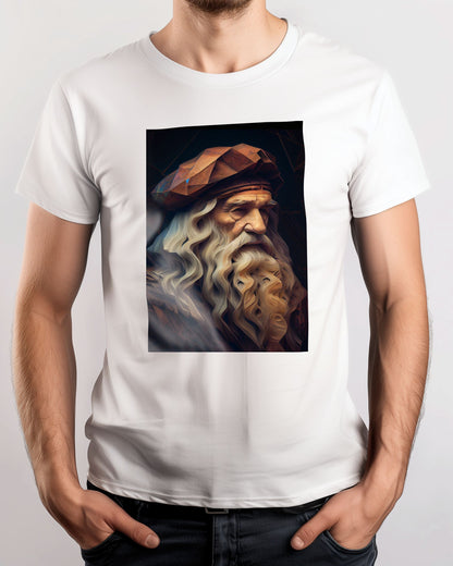 Leonardo Da Vinci Low Poly - @WpapArtist