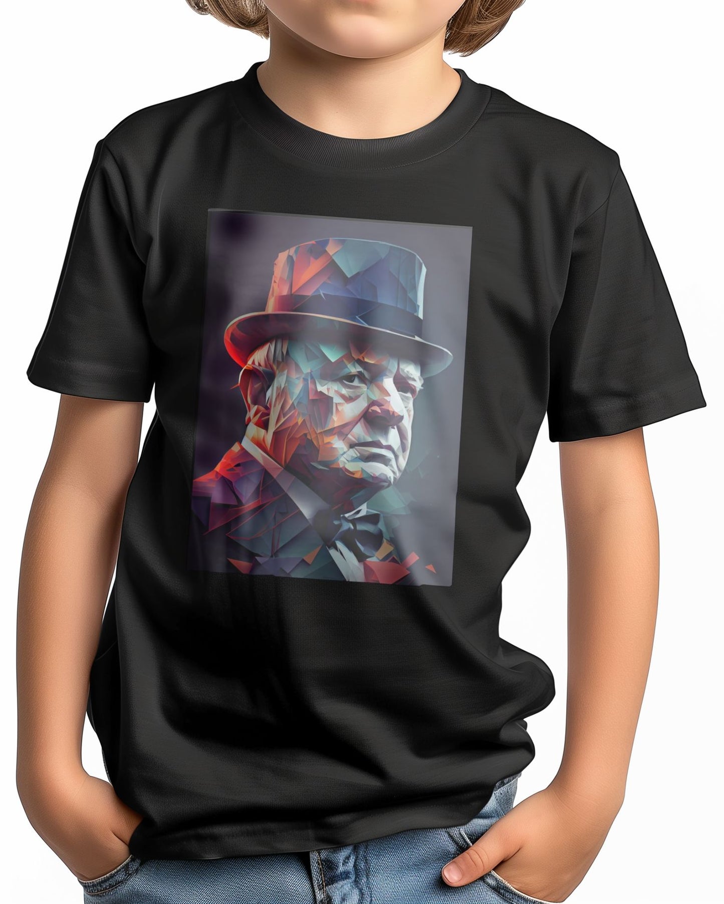 Winston Churchill Low Poly - @WpapArtist