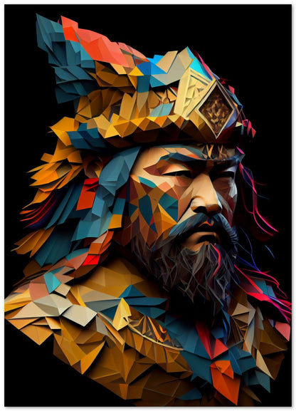 Gengkhis Khan Low Poly - @WpapArtist