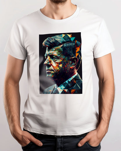 John F. Kennedy Low Poly - @WpapArtist