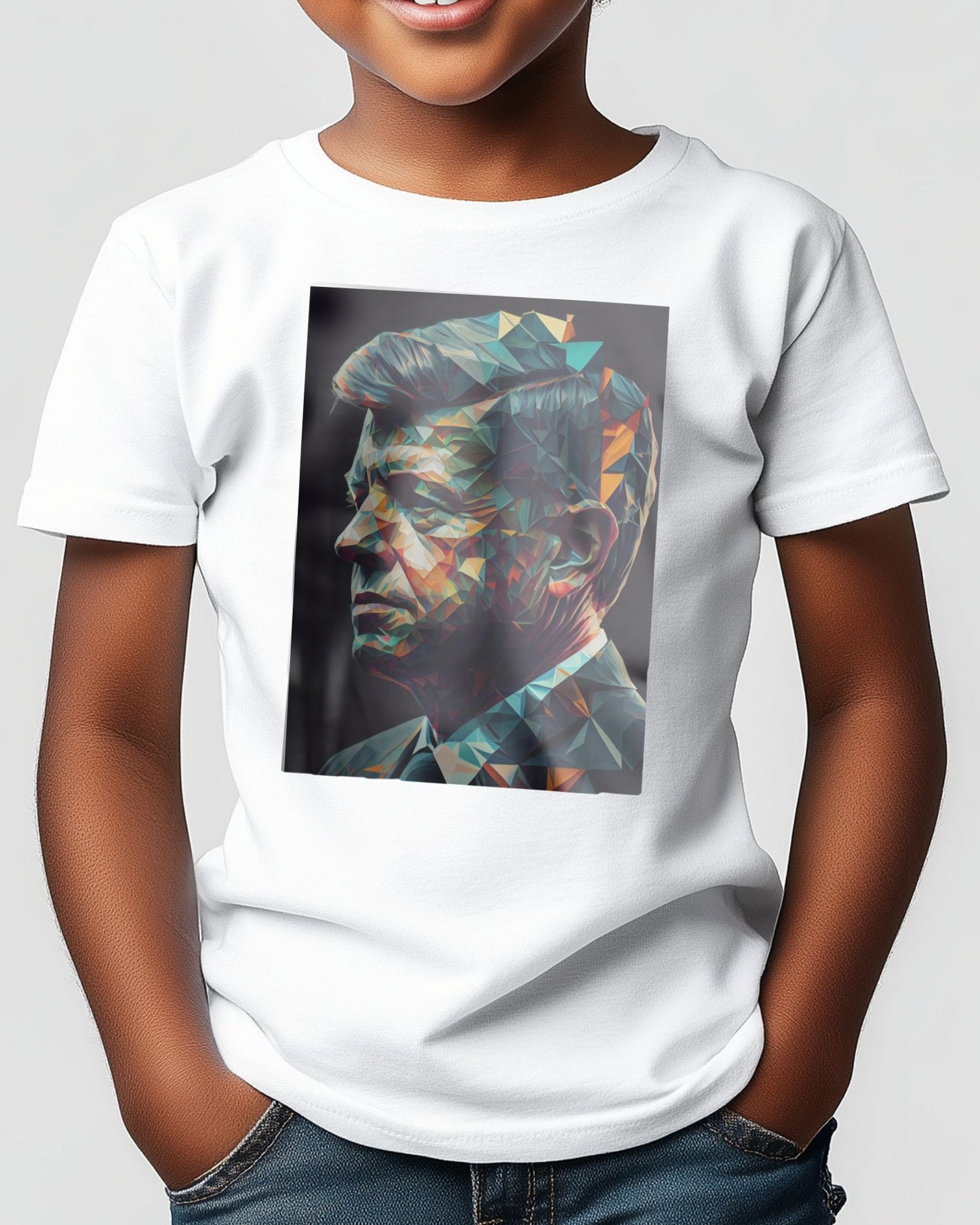 John F. Kennedy Low Poly - @WpapArtist