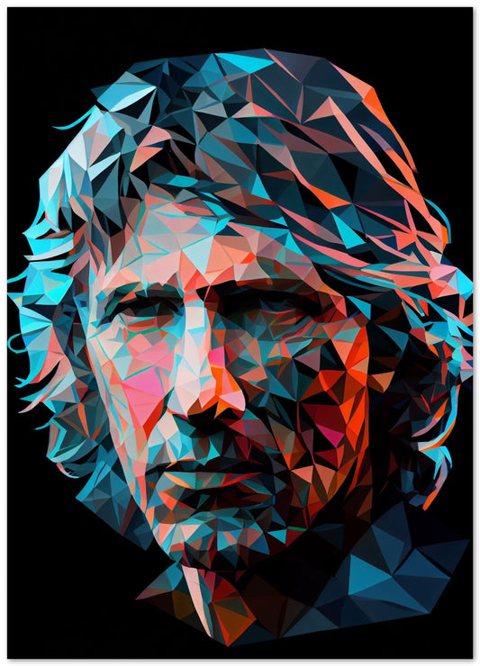 Roger Waters Low Poly - @WpapArtist