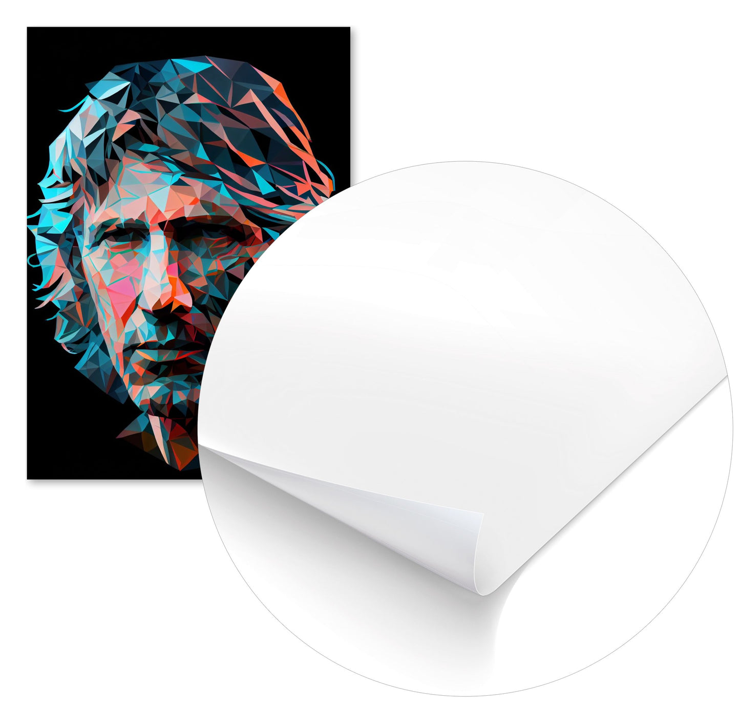 Roger Waters Low Poly - @WpapArtist