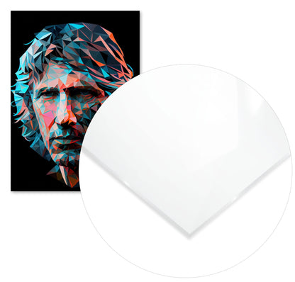 Roger Waters Low Poly - @WpapArtist