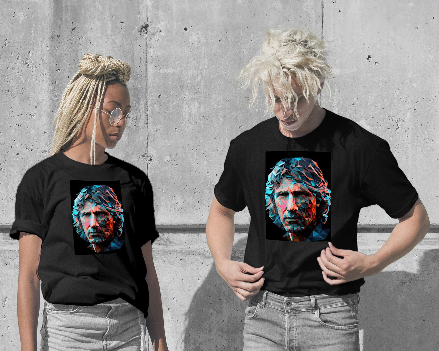 Roger Waters Low Poly - @WpapArtist