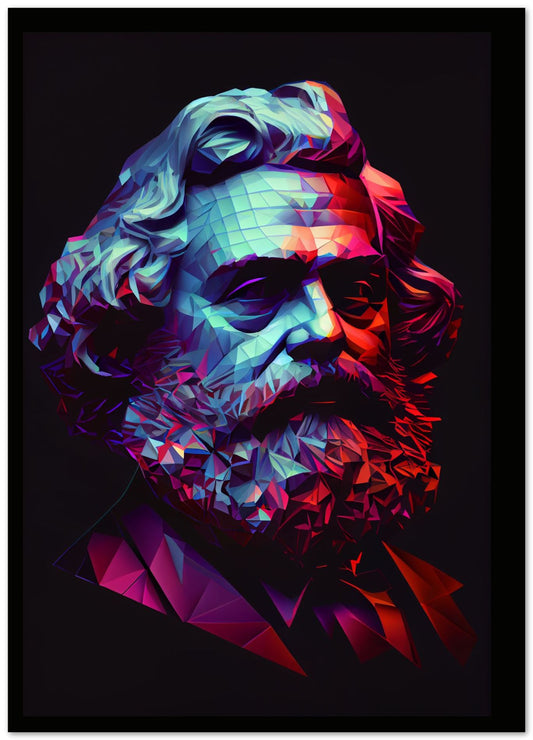 Karl Marx Low Poly - @WpapArtist