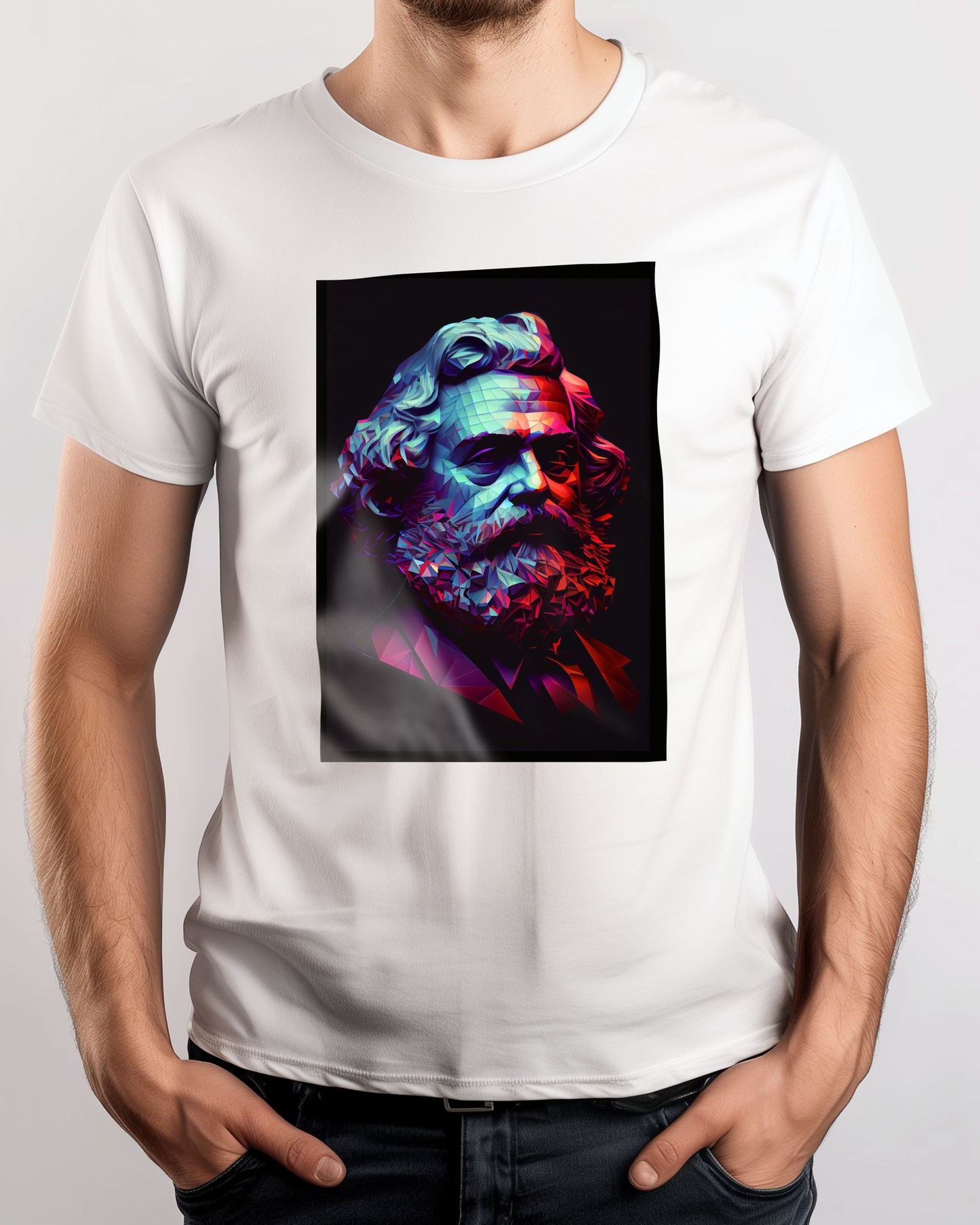 Karl Marx Low Poly - @WpapArtist