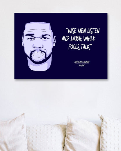 50 CENT HIPHOP RAPPER QUOTES - @RAMRAMCLUB