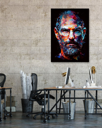 Steve Jobs Apple Pop Art - @WpapArtist