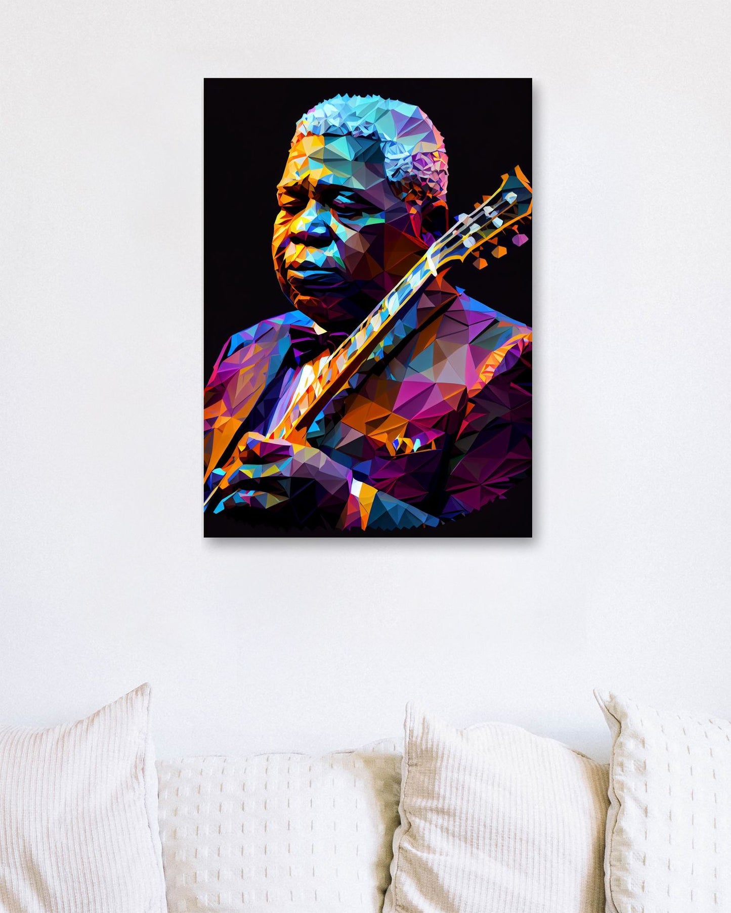 B.B King Pop Art - @WpapArtist