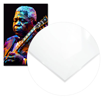 B.B King Pop Art - @WpapArtist