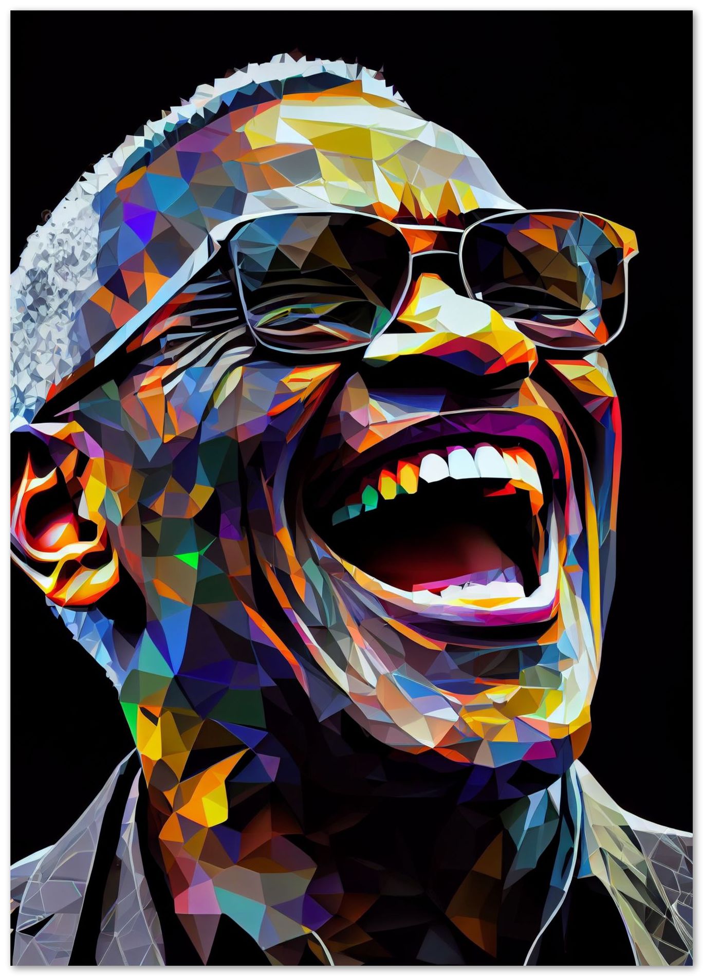 Sold Ray Charles painting