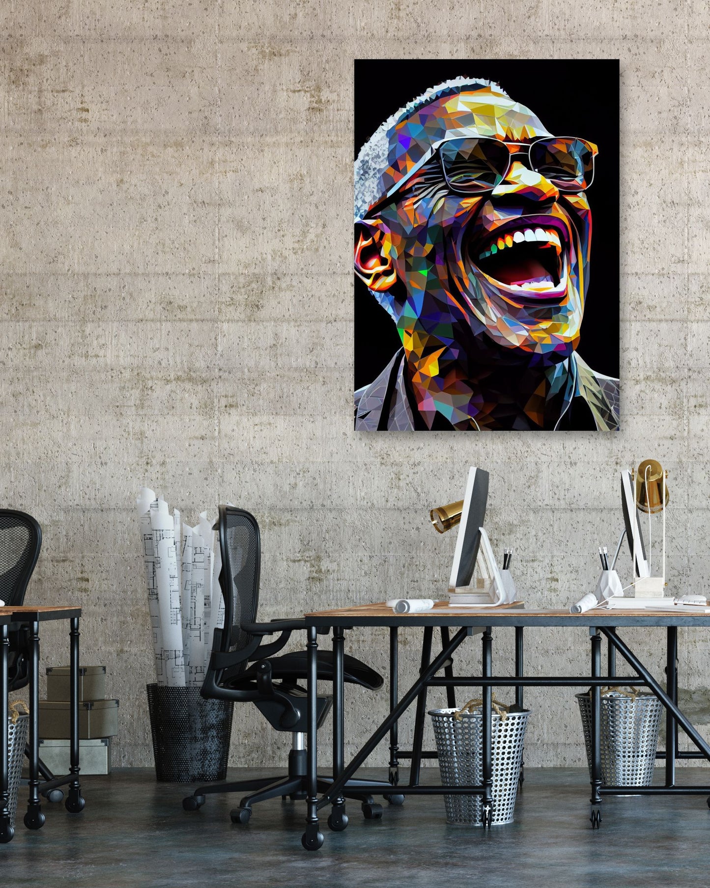 Ray Charles Pop Art - @WpapArtist