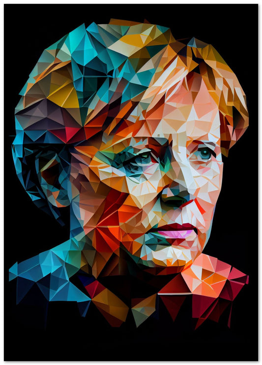 Angela Merkel Pop Art - @WpapArtist