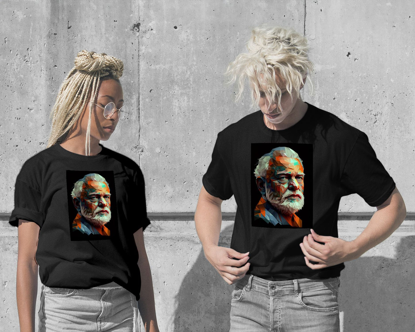 Narendra Modi Low Poly - @WpapArtist