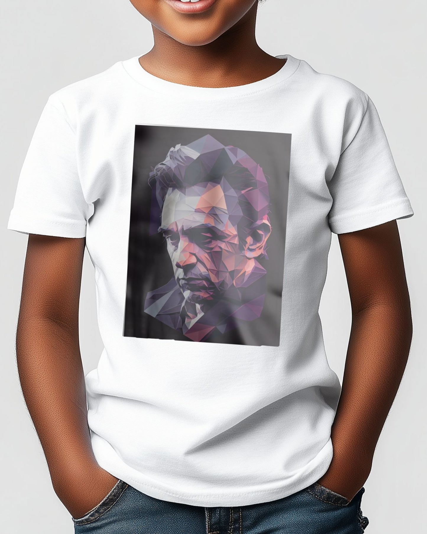 Johnny Cash Pop Art Low Poly - @WpapArtist