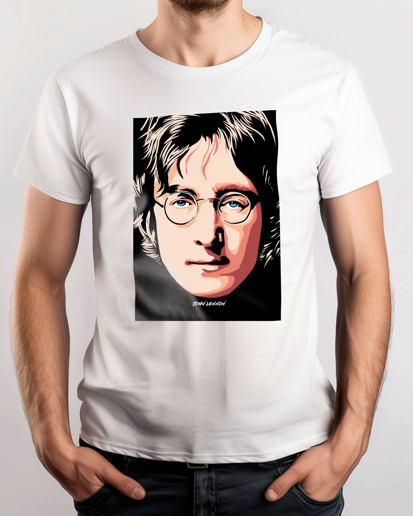 JOHN LENNON VECTOR ILLUSTRATION - @RAMRAMCLUB