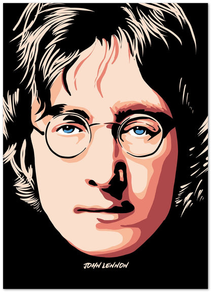 JOHN LENNON VECTOR ILLUSTRATION - @RAMRAMCLUB