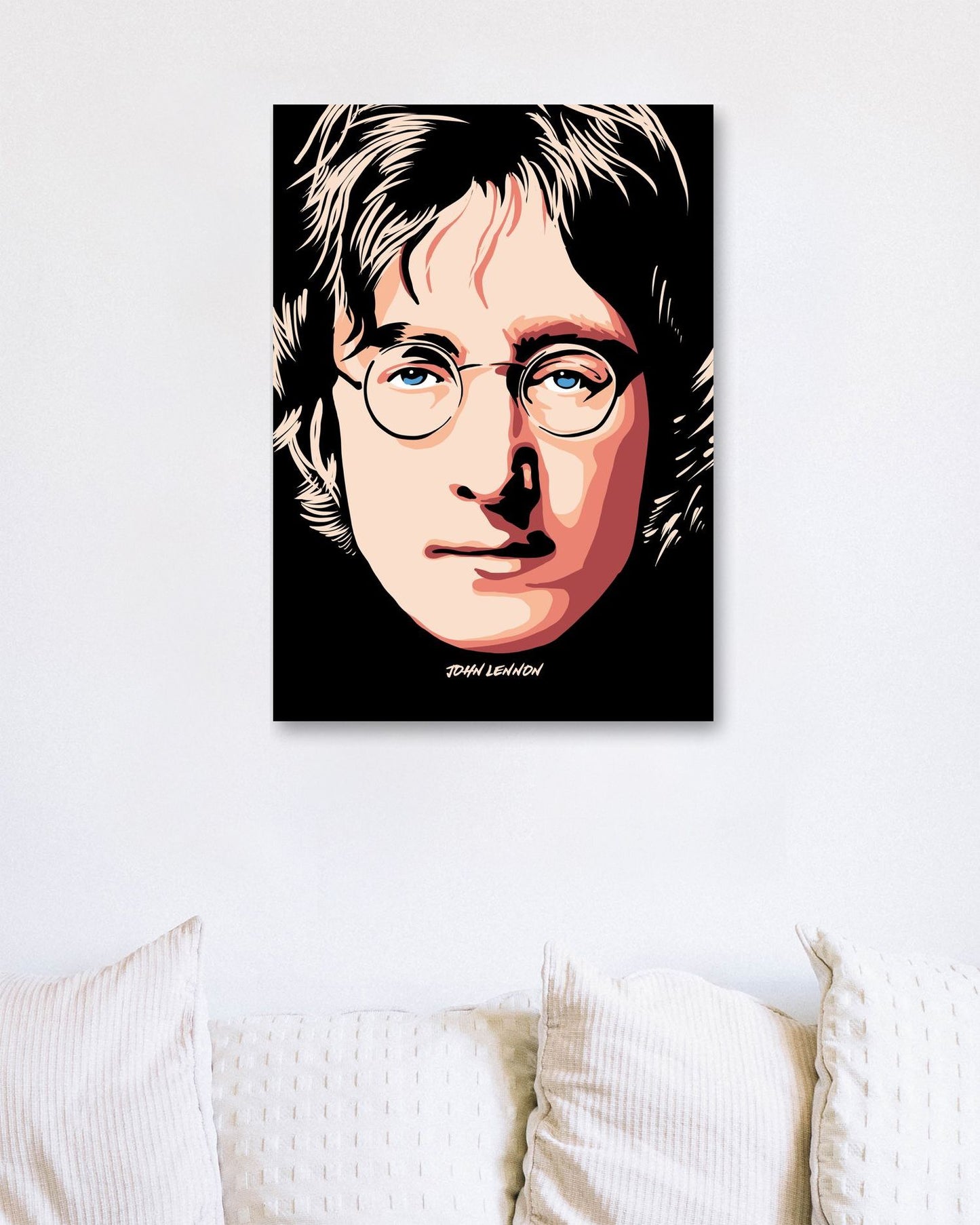 JOHN LENNON VECTOR ILLUSTRATION - @RAMRAMCLUB