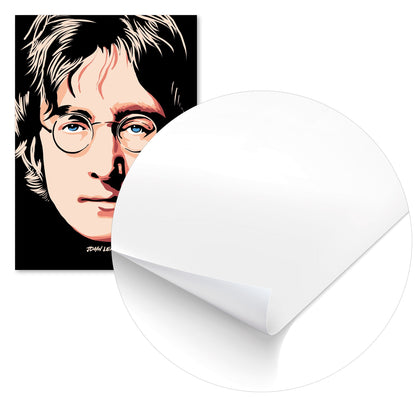 JOHN LENNON VECTOR ILLUSTRATION - @RAMRAMCLUB