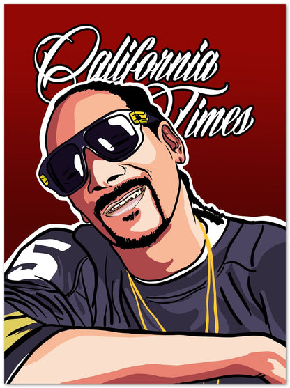 SNOOP DOGG VECTOR  - @RAMRAMCLUB