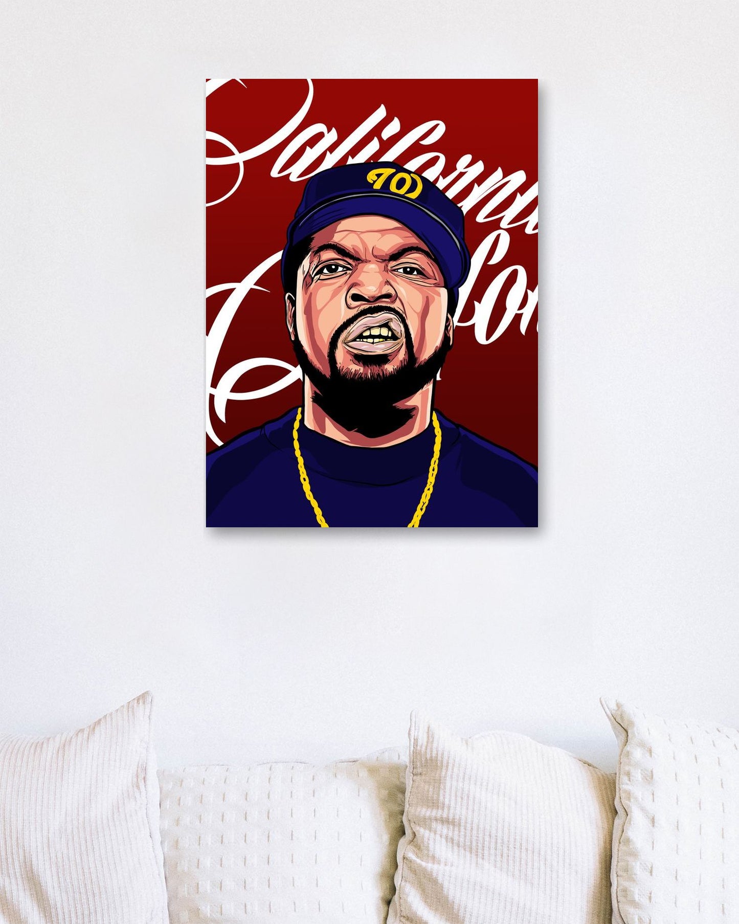 ICE CUBE HIPHOP RAPPER VECTOR - @RAMRAMCLUB