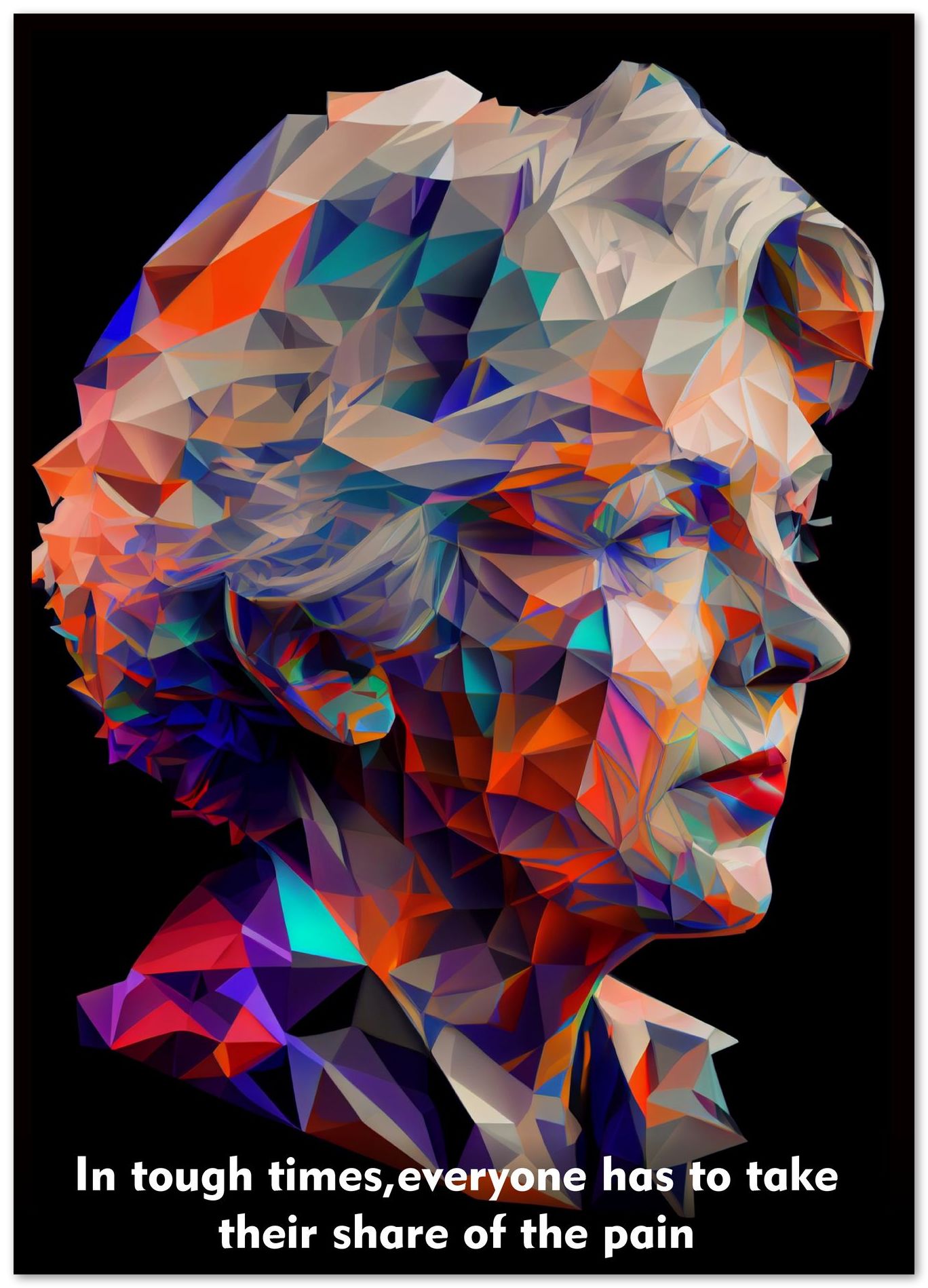 Theresa May Low Poly - @WpapArtist