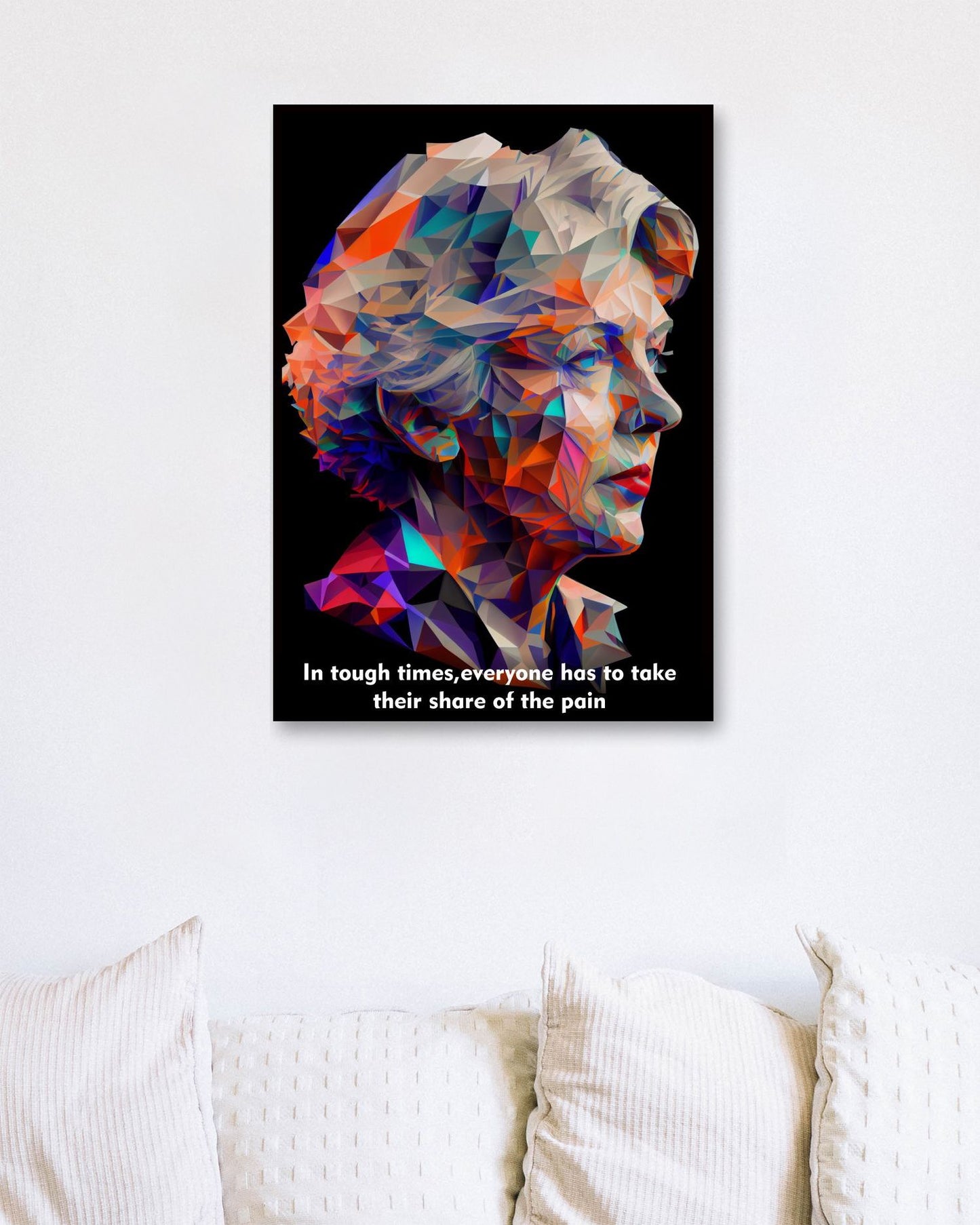 Theresa May Low Poly - @WpapArtist