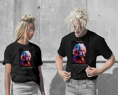 Albert Einstein Low Poly - @WpapArtist