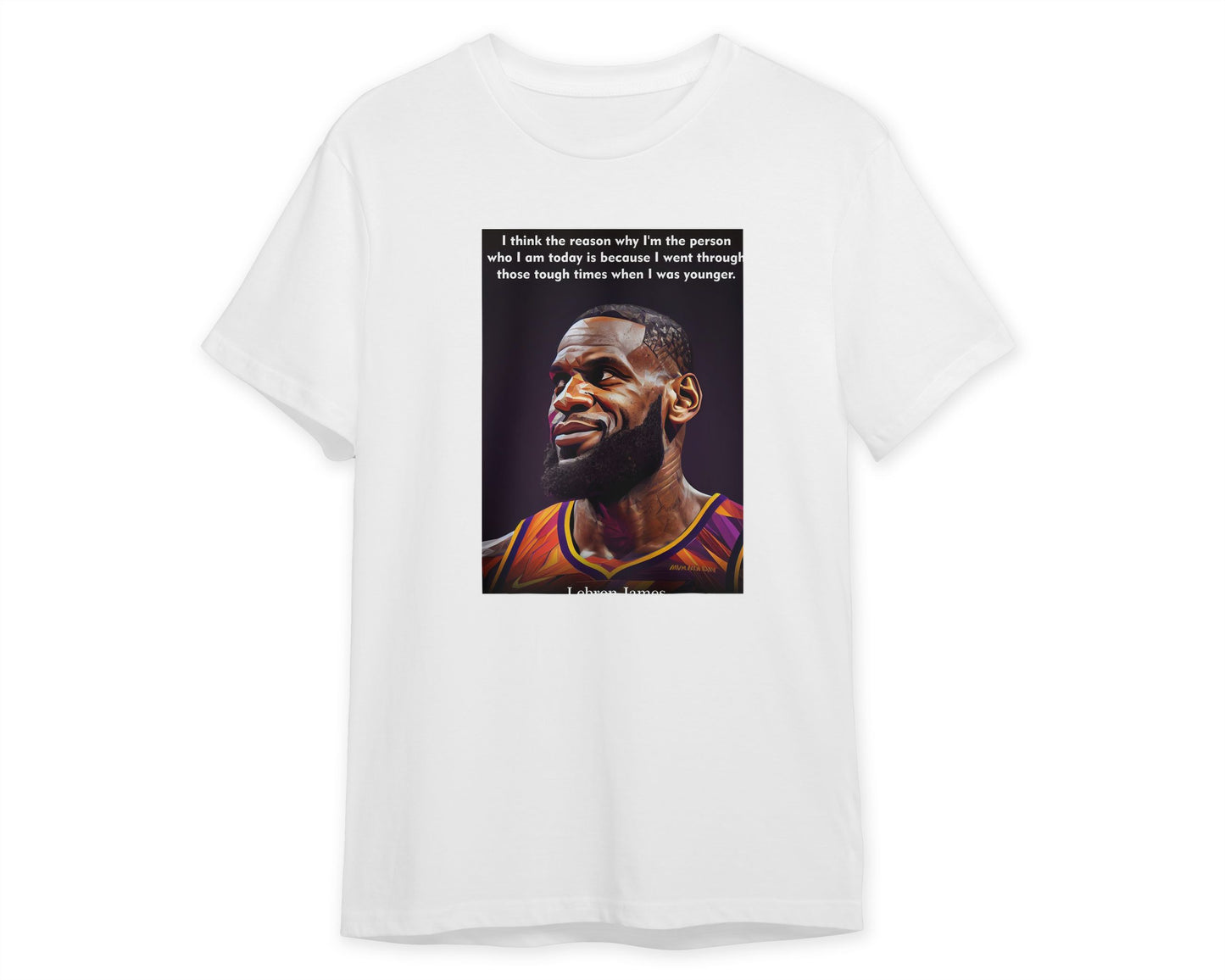 Lebron James Low Poly - @WpapArtist