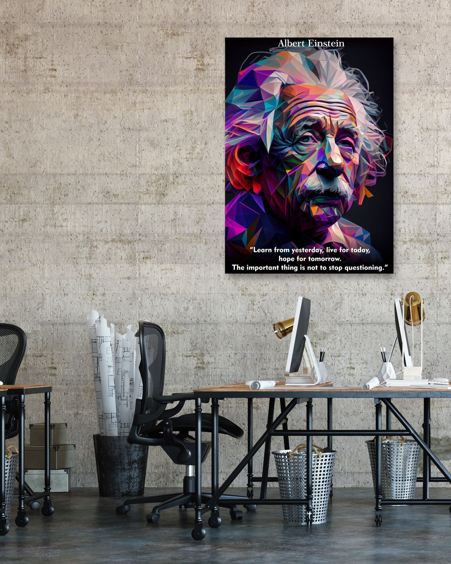 Albert Einstein WPAP - @WpapArtist