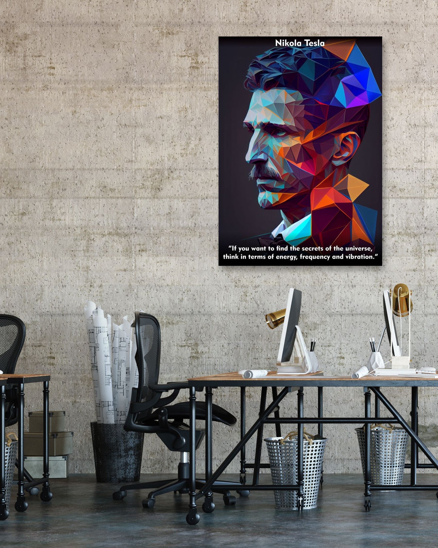 Nikola Tesla Pop art - @WpapArtist