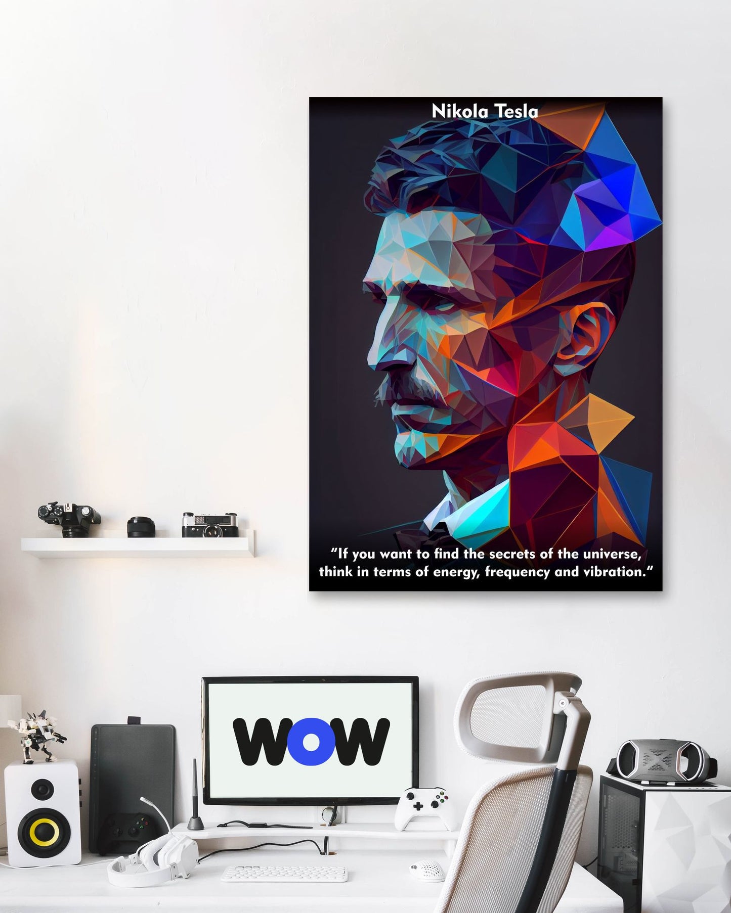 Nikola Tesla Pop art - @WpapArtist