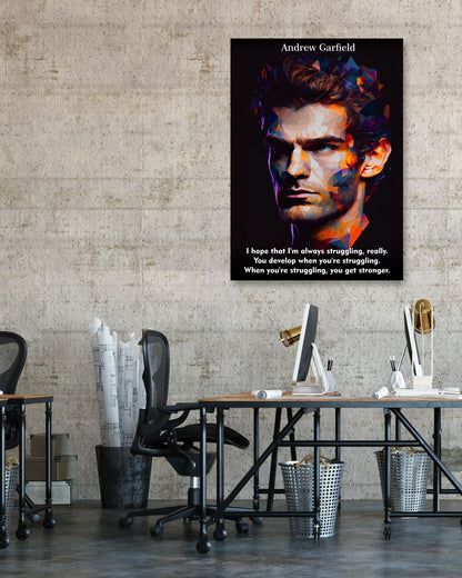 Andrew Garfield Pop Art - @WpapArtist