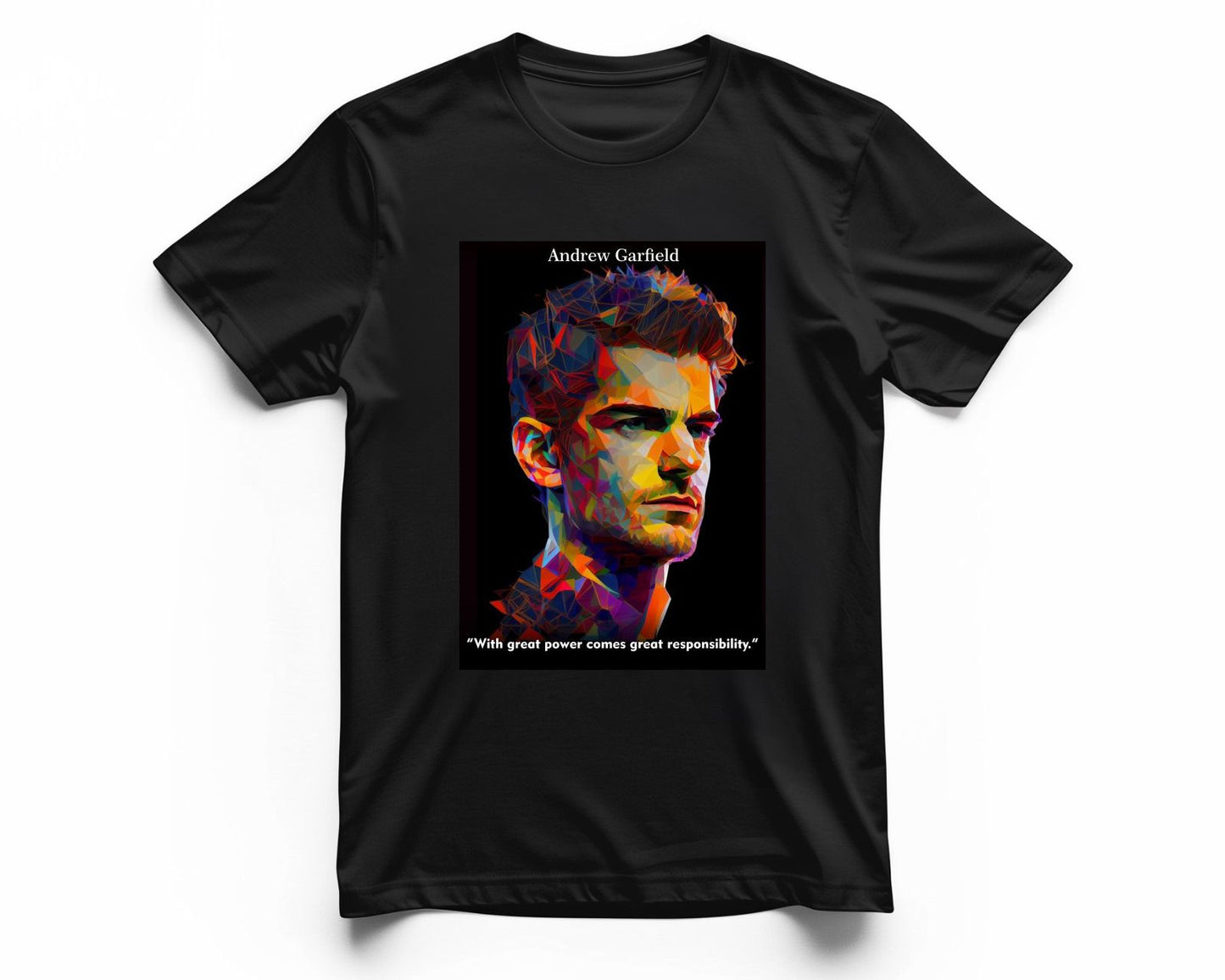 Andrew Garfield Low Poly - @WpapArtist