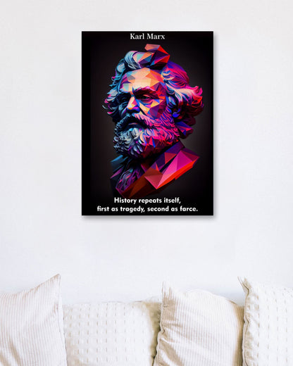 Karl Marx Low Quotes - @WpapArtist