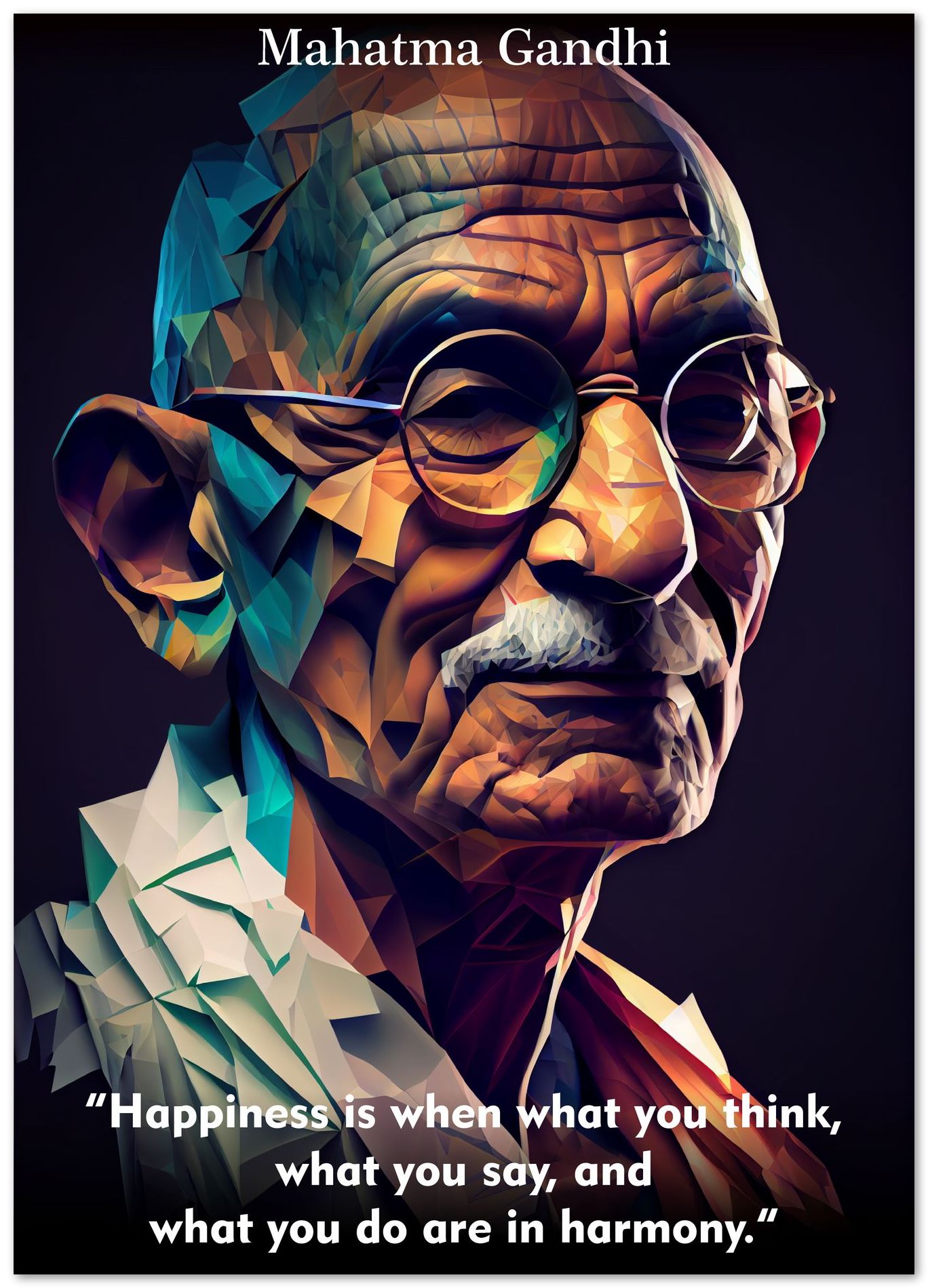 Mahatma Gandhi Quotes - @WpapArtist