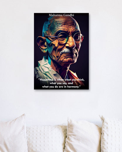 Mahatma Gandhi Quotes - @WpapArtist