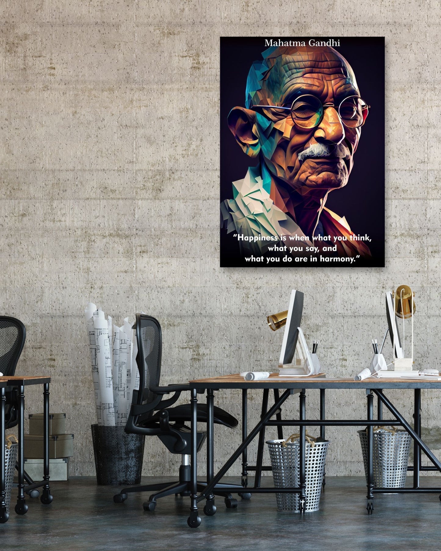 Mahatma Gandhi Quotes - @WpapArtist