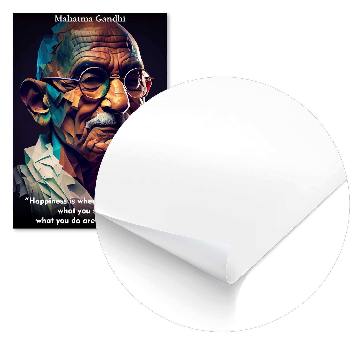 Mahatma Gandhi Quotes - @WpapArtist